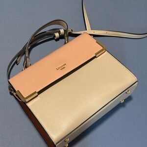 Dune London Blush and Cream Shoulder Bag‎